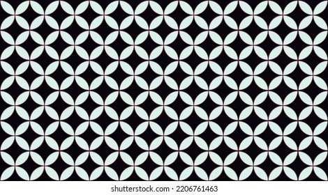 Semilla de la vida textura vectorial sin foco. Yoga, Salud, Fitness Adecuado Diseño Textil. Diseño de Geometría Sagrada. Flor geométrica de vida Círculos Mandala. Impresión de moda vintage. Deco de geometría sagrada redonda