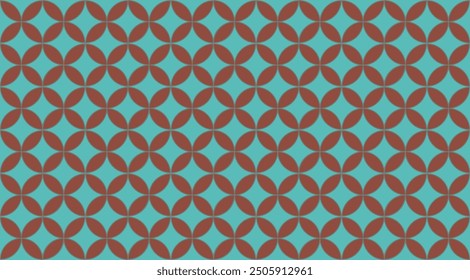 Seed of Life Nahtlose Vektortextur. Yoga, Gesundheit, Fitness Anzug Textil Design. Geometrische Blume des Lebens Mandala Kreise. Heilige Geometrie Design. Vintage Trenddruck. Runde heilige Geometrie Deko