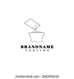 seed logo icon design template modern vector illustration