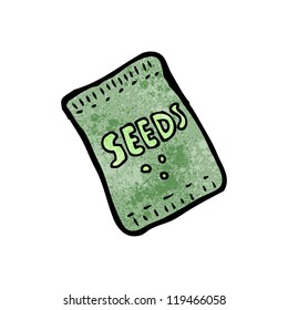 Seed Packet Cartoon