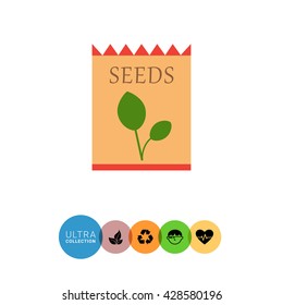 Seed packet icon
