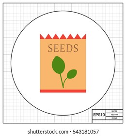 Seed packet icon