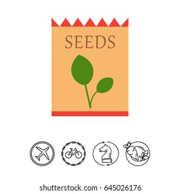 Seed packet icon