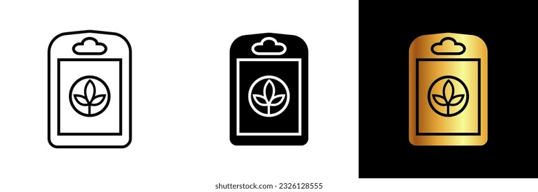 Seed Packets icon represents the excitement and possibilities of gardening and plant cultivation.
