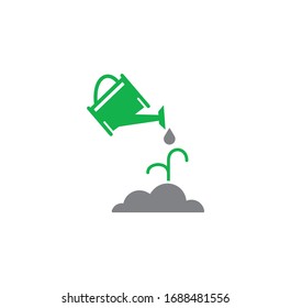 Seed related icon on background for graphic and web design. Creative illustration concept symbol for web or mobile app.