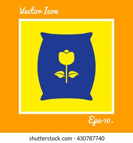 Seed Sack Icon. Eps-10.
