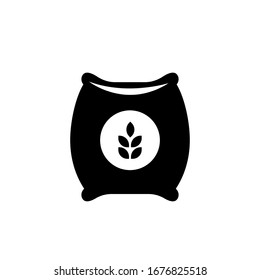 Seed sack icon. illustration isolated. vector sign on white