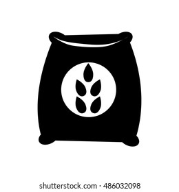 Seed sack icon illustration isolated vector sign symbol