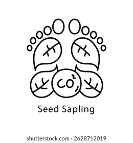 Ícone De Estilo De Contorno Do Vetor De Amostragem De Propagação. Arquivo Eps 10