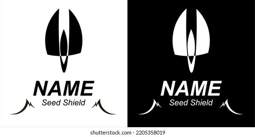 A seed with a shield shape