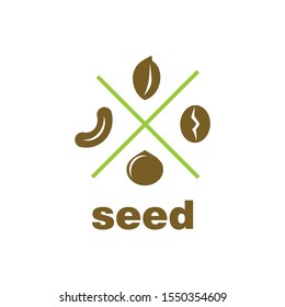 seed vector collection for logo or icon ready to use
