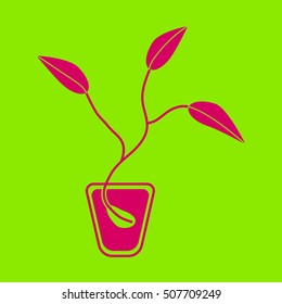 
Seed vector icon.