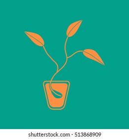 
Seed vector icon.