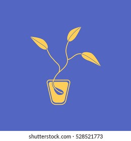 
Seed vector icon.