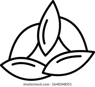 Seed vector icon. Can be used for printing, mobile and web applications.