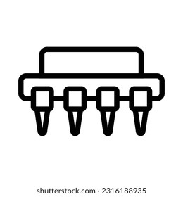 Seeder, Farming Flat Icon Logo Illustration. Farming Icon-set. Suitable For Web Design, Logo, App.