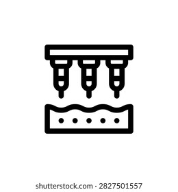 Seeder Icon - Flat Style Vector Illustration