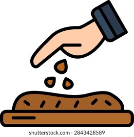Seeder Line vector Icon Design