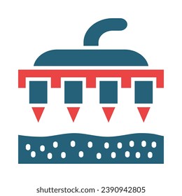 Seeder Vector Glyph Two Color Icon For Personal And Commercial Use.

