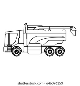 seeding agriculture vehicle concept - agronomy transportation