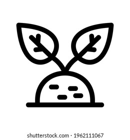 seeding icon or logo isolated sign symbol vector illustration - high quality black style vector icons
