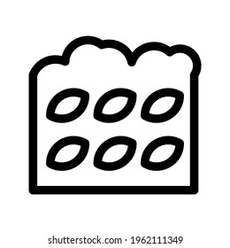 seeding icon or logo isolated sign symbol vector illustration - high quality black style vector icons
