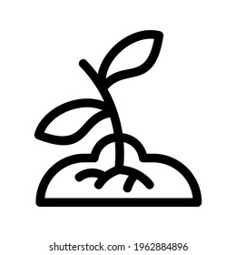 seeding icon or logo isolated sign symbol vector illustration - high quality black style vector icons
