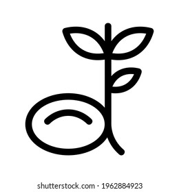 seeding icon or logo isolated sign symbol vector illustration - high quality black style vector icons
