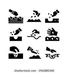 seeding icon or logo isolated sign symbol vector illustration - Collection of high quality black style vector icons
