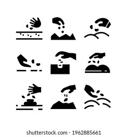 seeding icon or logo isolated sign symbol vector illustration - Collection of high quality black style vector icons

