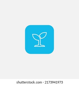 Seeding icon sign vector,Symbol, logo illustration for web and mobile