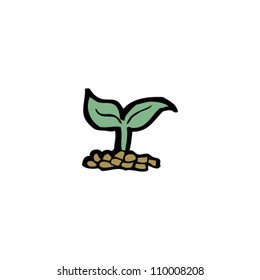 seedling cartoon