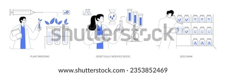 Similar – Image, Stock Photo Plant breeding seedlings