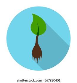 Seedling icon.