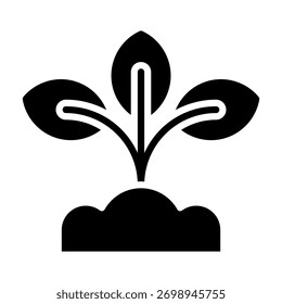 Elemento De Icono De Plántulas Para Diseño Y Vector
