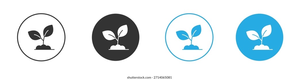 Ícone de Muda. Modelo de design de ícone gráfico