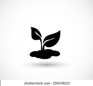 Seedling Icon Vector