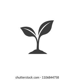 Seedling icon vector images