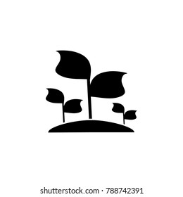 seedlings icon. Garden elements. Premium quality graphic design icon. Simple love icon for websites, web design, mobile app, info graphics on white background