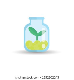 Seedlings make money from Vektor.