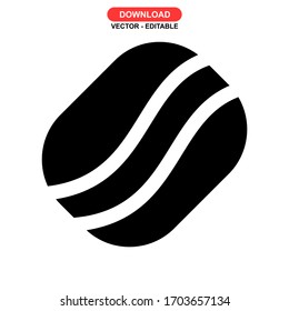 seeds coffee icon or logo isolated sign symbol vector illustration - high quality black style vector icons
