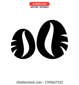 Icono de café o logotipo símbolo de signo aislado Ilustración vectorial de alta calidad Iconos vectoriales de estilo negro
