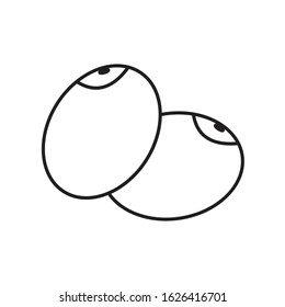  Seeds and Gardening Icons Line draw