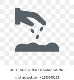 Seeds icon. Seeds design concept from Ecology collection. Simple element vector illustration on transparent background.