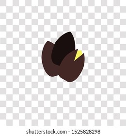 seeds icon sign and symbol. seeds color icon for website design and mobile app development. Simple Element from gastronomy set collection for mobile concept and web apps icon.