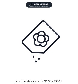 Seeds icon symbol template for graphic and web design collection logo vector illustration