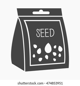 Seeds icon of vector illustration for web and mobile