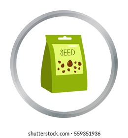 Seeds icon of vector illustration for web and mobile