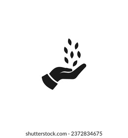 Seeds icon vector or Seeds symbol vector isolated. Best Seeds icon vector for apps, websites, print design, packaging product, and more about Seeds.