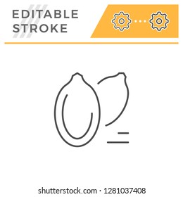 Seeds line icon